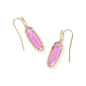 Kendra Scott -  Eva Drop Earrings - Gold/Magenta Gold/Magenta